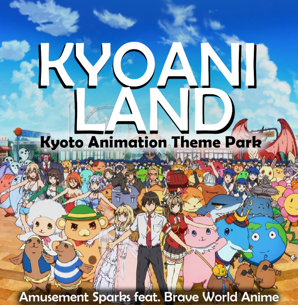 Kyoto Animation KyoAniLand feat. Brave World Anime | Amusement Sparks
